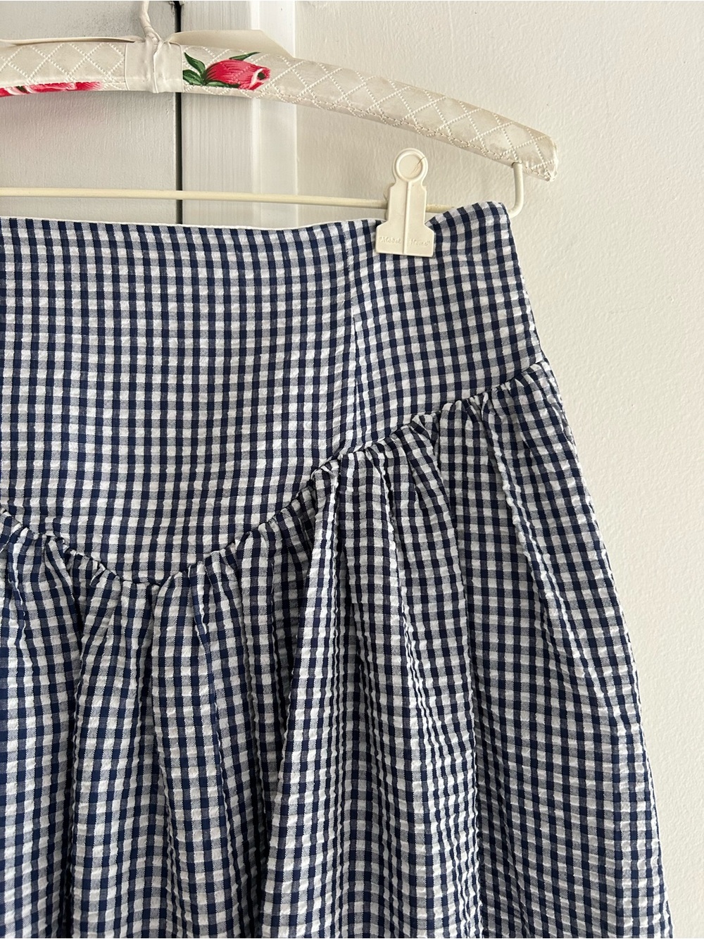 Hutch Drop Waist Gingham Skirt - Picture 2 of 4